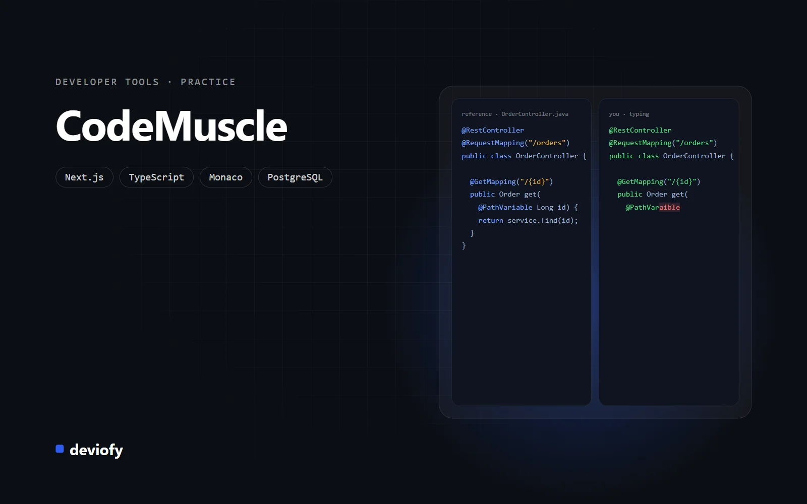 CodeMuscle, Entwickler-Tools · Lernplattform